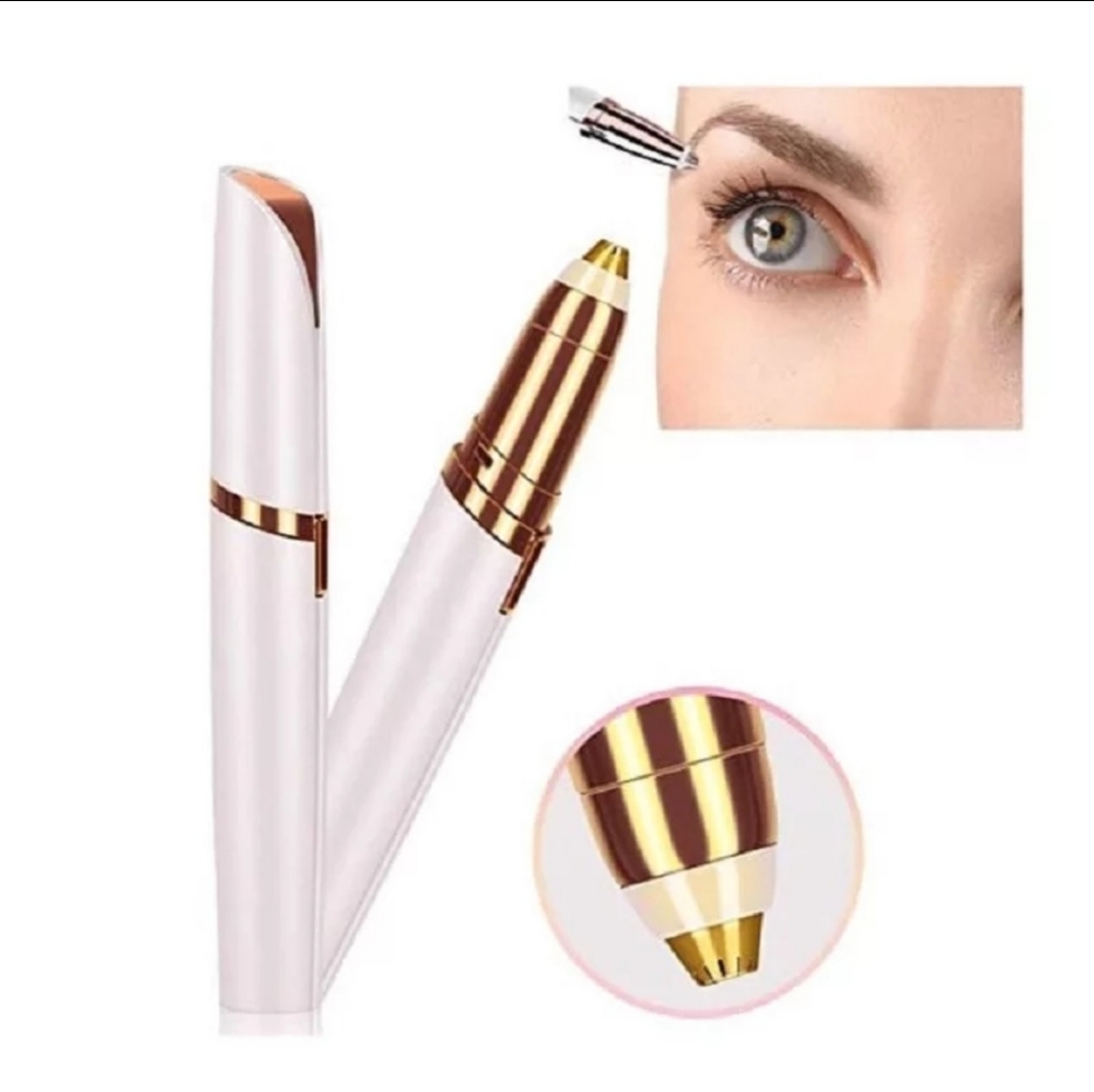 Rechargeable Facial Hair Trimmer in Rose Gold